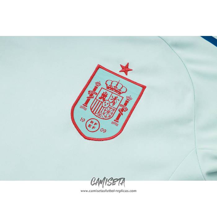 Chandal del Espana 2024-2025 Manga Corta Azul - Pantalon Corto